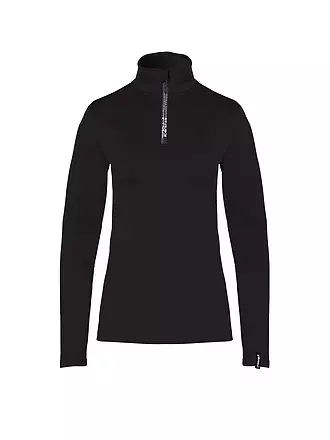 REHALL | Camiseta interior con cremallera para mujer Micha-R | schwarz